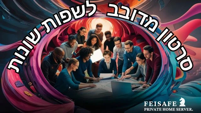 בום!! היהלום שבכתר סרטון מדובב לשפות שונות באמצעות A.I